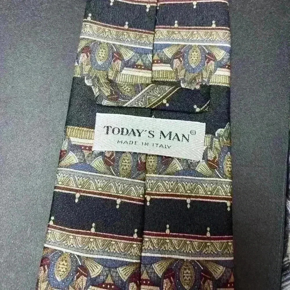 Set Of 3 Todays Man Ties 2 Made In Italy - Picture 6 of 12